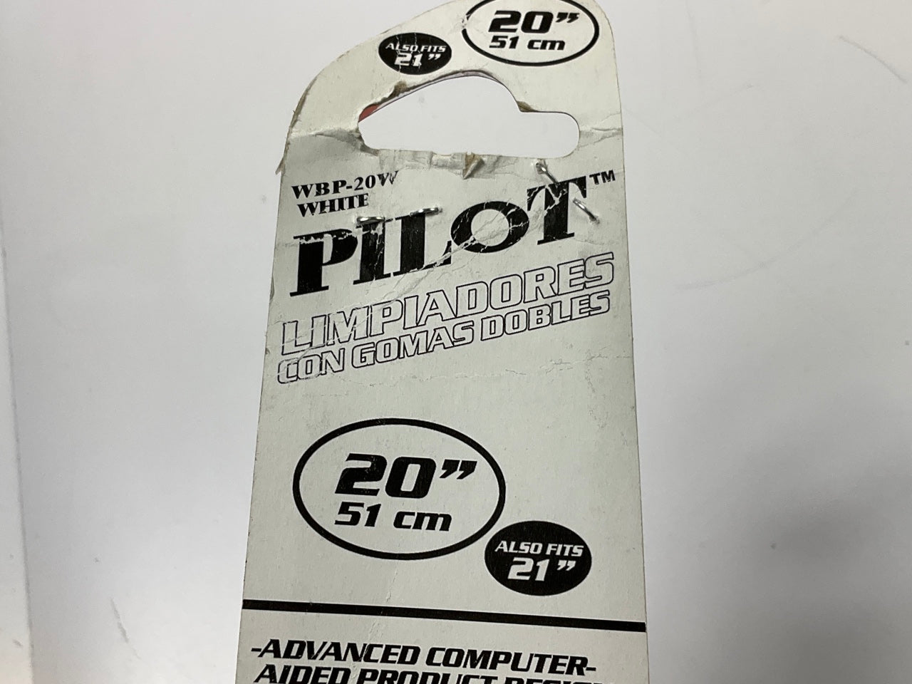 Pilot WBP-20W Arista Dual 20'' White Windshield Wiper Blade