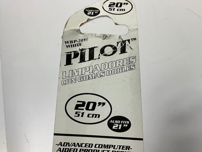Pilot WBP-20W Arista Dual 20'' White Windshield Wiper Blade