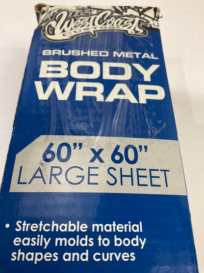 Pilot WCC-0304 Brushed Metal Car Body Wrap - 60''X60''