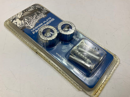 Pilot WCC-1401C License Plate Frame Fastener Bolts '' West Coast Customs''