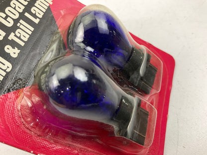 Pilot WI-3057B Tail & Parking Light Lamps Bulb, 2PC, Blue Coating