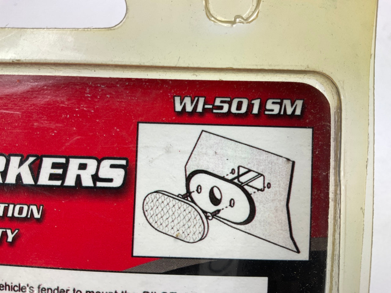 Pilot WI-501SM Clear Side Marker Lights, Pair