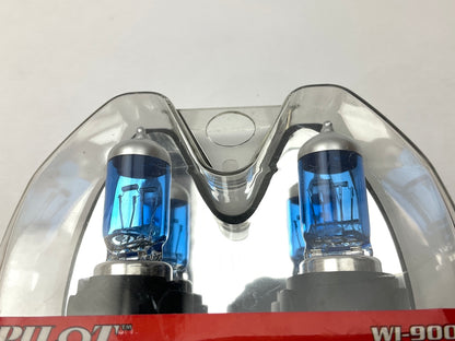 Pilot WI-9004BP Hyper White Simulated HID Light Bulbs, (9004) 12V 65/45W