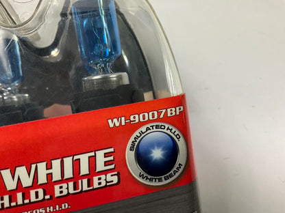 Pilot WI-9007BP Headlight Light Bulbs,  HYPER-WHITE # 9007 Bulbs, Pair