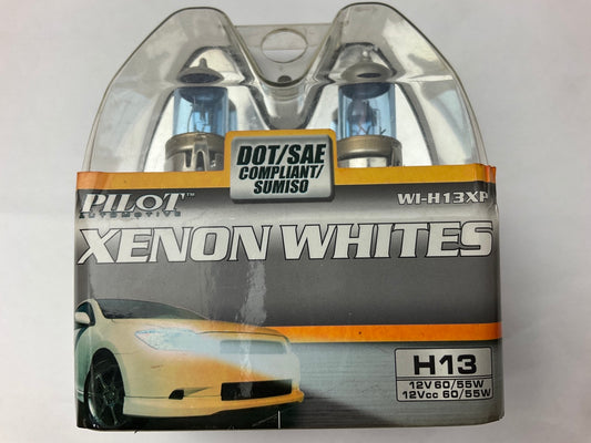 Pilot WI-H13XP Xenon White Halogen Light Bulb (H13), 12V 60/55W