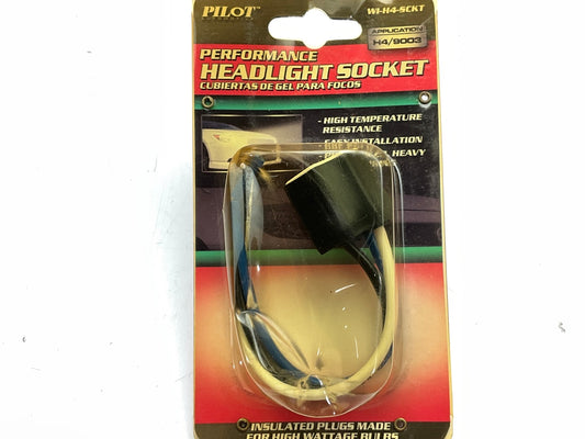 Pilot WI-H4-SCKT Headlight Headlamp Bulb Socket Pigtail Connector H4 / 9003 Bulb