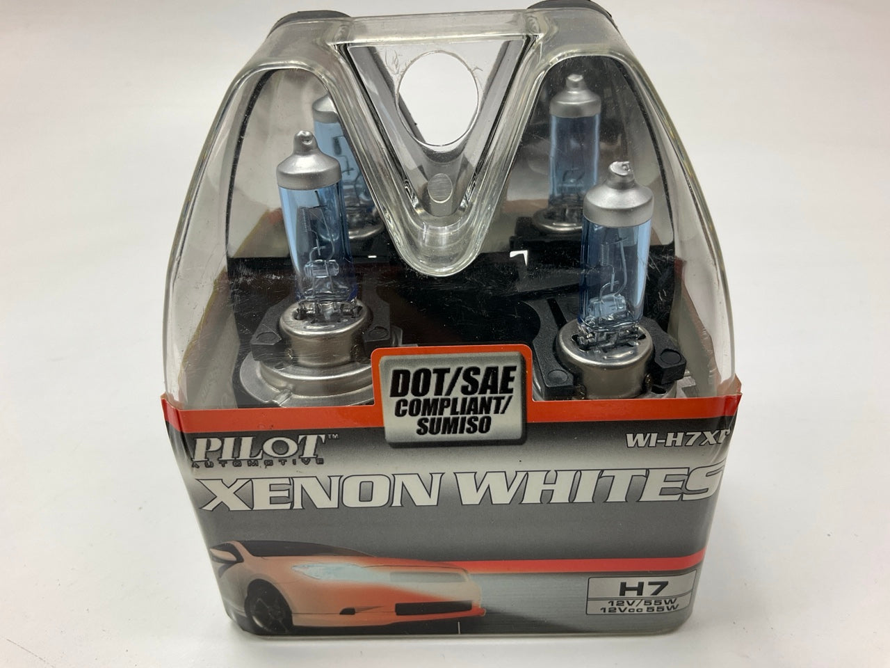 Pilot WI-H7XP Xenon White HID Headlamp Light Bulb H7 12V 55W