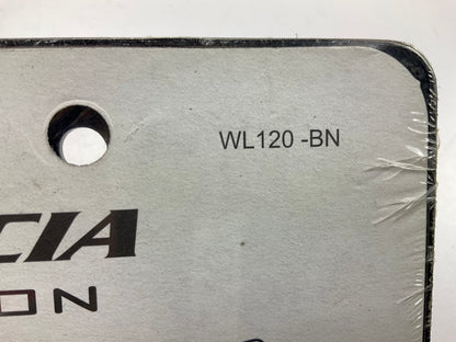 Pilot Automotive WL120-BN Diamond Pattern License Plate Frame, Chrome Plated