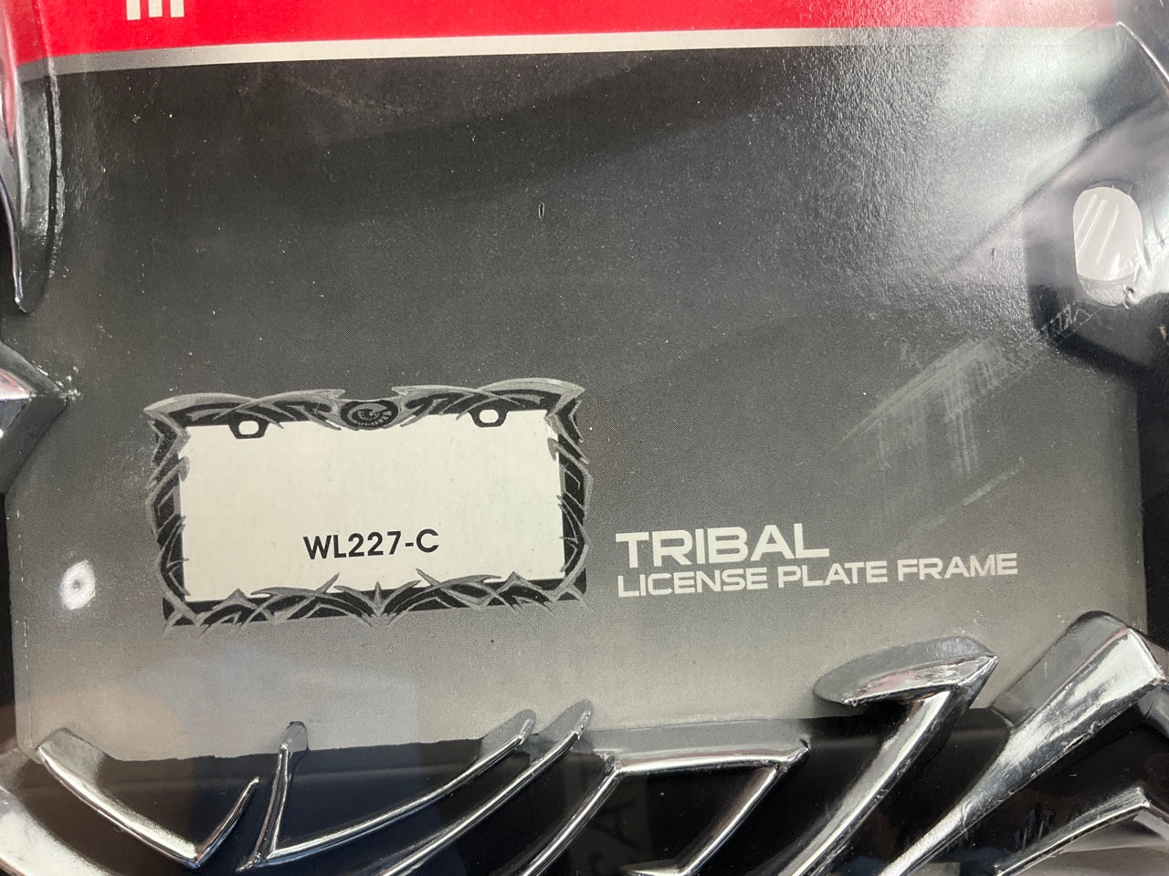Pilot WL227-C Universal Tribal License Plate Frame