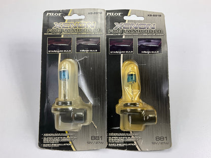 (2) Pilot XB-881B Xenon Fog Lamp Light Bulbs, # 881