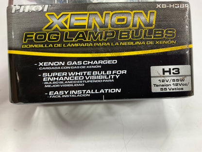Pilot Automotive XB-H3BP Xenon Fog H3 Light Bulbs, PAIR, 55 Watts
