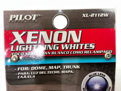 Pilot XL-2112W Xenon White Light Bulb, 12V 12W For 211-2 Application