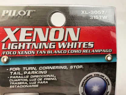 Pilot XL-3057 2PC Xenon White Bulb Pack