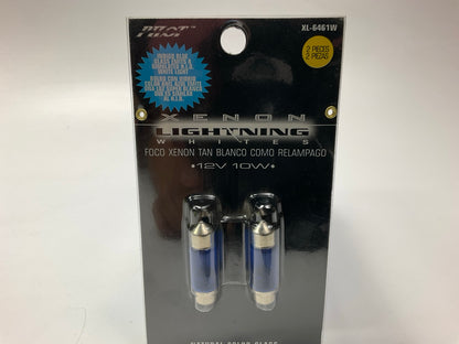 Pilot XL-6461W Xenon Lighting INDIGO BLUE Dome Light Bulbs 12V 10W