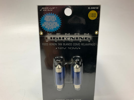 Pilot XL-6461W Xenon Lighting INDIGO BLUE Dome Light Bulbs 12V 10W