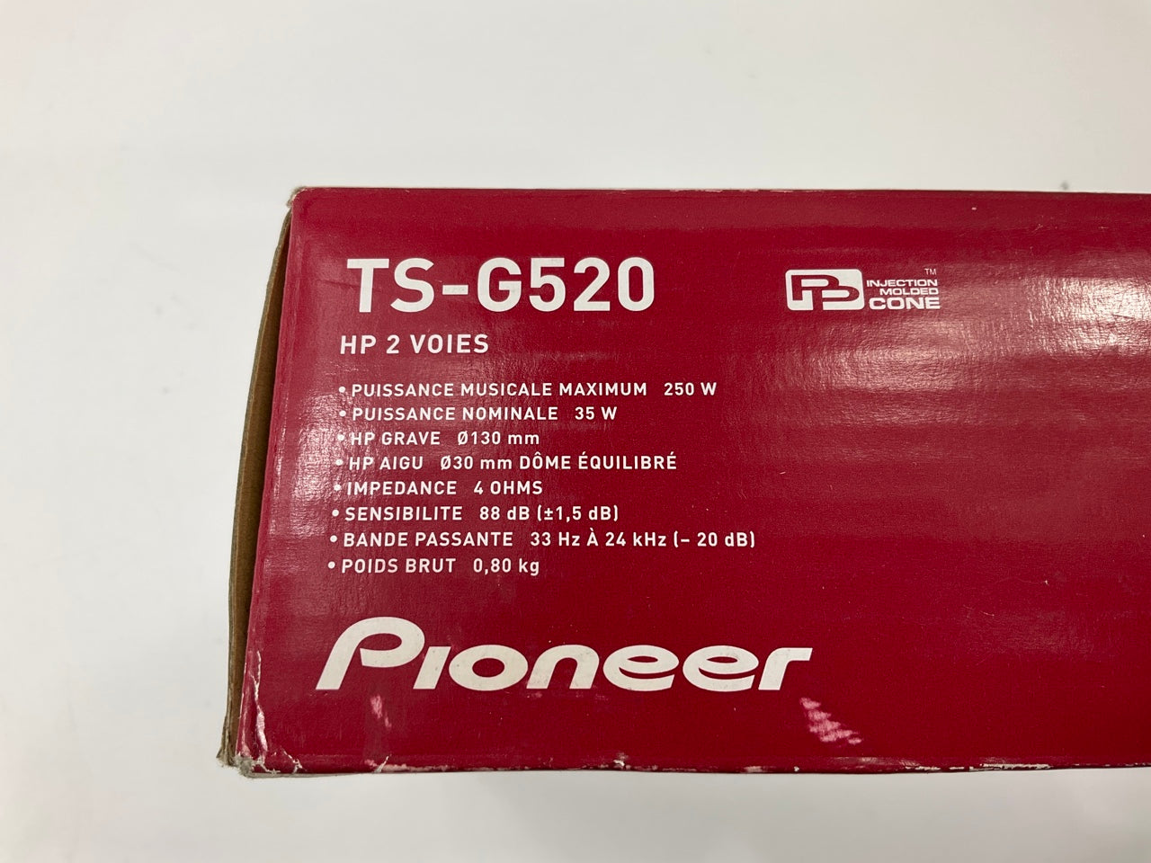 Pioneer TS-G520 250W Peak Power 5-1/4'' 2 Way Coaxial Speakers