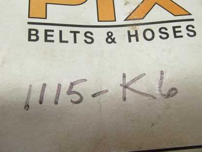 PIX 1115-K6 Serpentine Belt