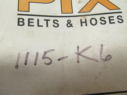 PIX 1115-K6 Serpentine Belt