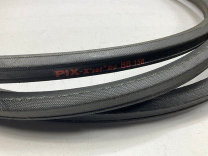 Pix BB158 Hexagonal V-belt 162.6 In Outside Length, 21/32'' Top Width, BB-158