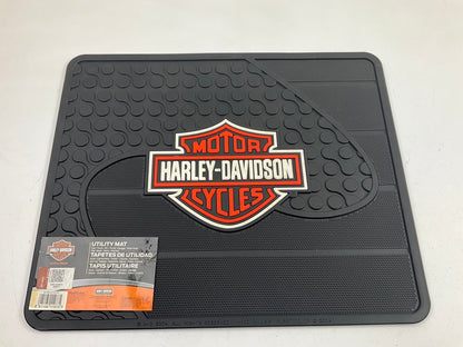 Plasticolor 001073R01 Rear Utility Mat, 13.75 ''x 16.75'', For Harley-Davidson