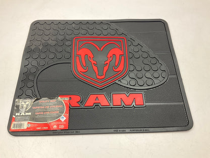 Plasticolor 001098R01 Factory Logo Molded Utility Mat- 14'' For Ram