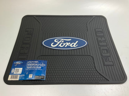 Plasticolor 001219R01 Rear Floor Mat, Rubber, 17''x13-3/4'' - Ford Pickup Truck