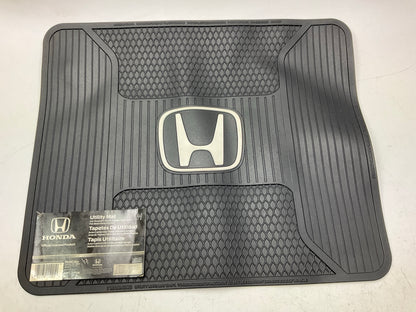 Plasticolor 001221 Rear Rubber 14''x16'' Utility Floor Mat Cover For Honda