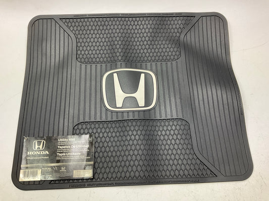 Plasticolor 001221 Rear Rubber 14''x16'' Utility Floor Mat Cover For Honda