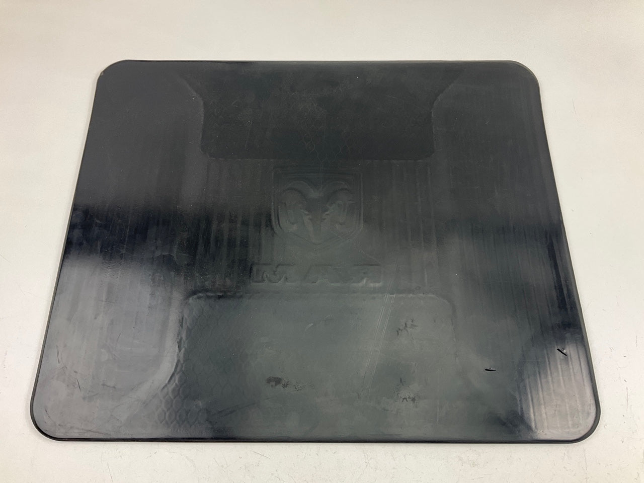 Plasticolor 001262 Rear Single Rubber Utility Floor Mat  14''x17'' For RAM Truck