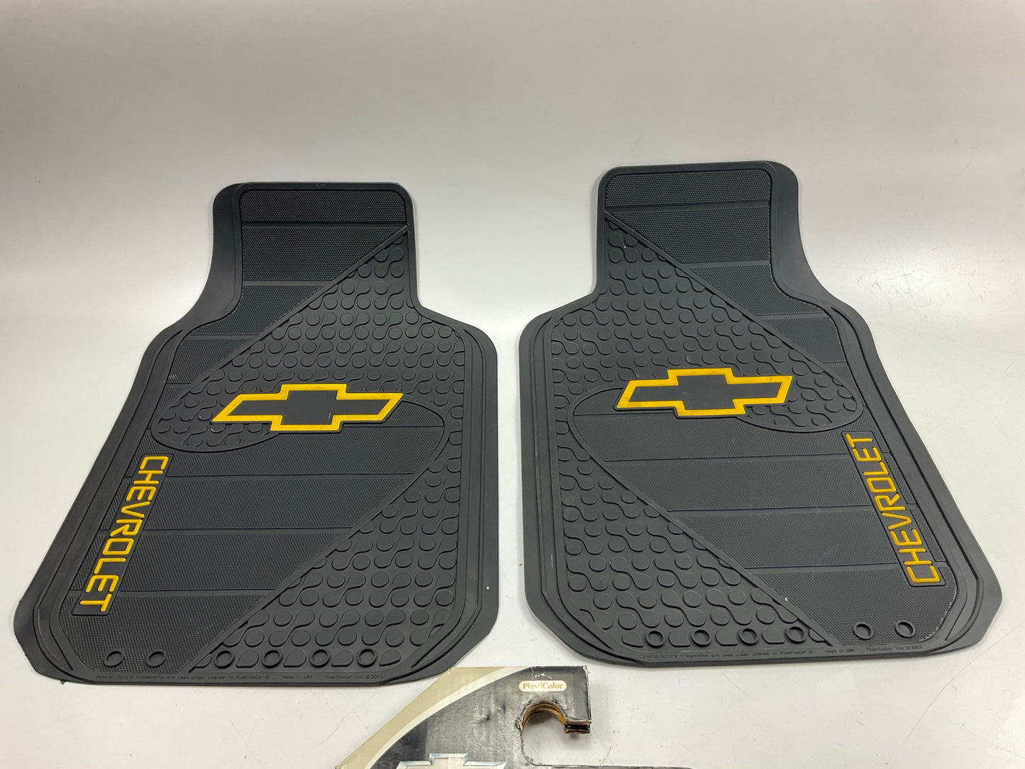 Plasticolor 001381R01 Chevy Factory Elite Front All Weather Rubber Floor Mats