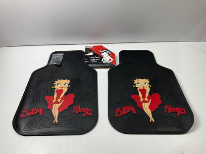 Plasticolor 001422R01 Betty Boop Universal Fit Rubber Floor Mats 25'' X 16-3/4''