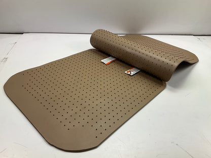 Plasticolor 001615R06 Universal Tan Rubber 2-Piece Floor Mat Set W/ Honda Logo