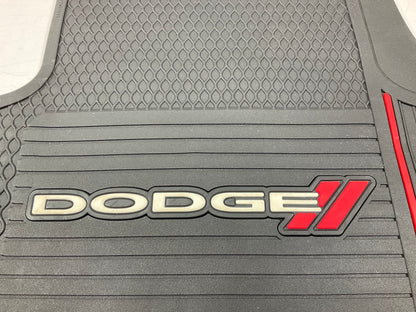 Plasticolor 001619R01 Rubber Floor Mats, 2-Piece, 26-3/4'' X 18'', For Dodge