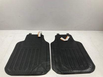 Plasticolor 001619R01 Rubber Floor Mats, 2-Piece, 26-3/4'' X 18'', For Dodge