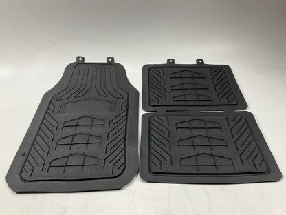 Chevy Weatherpro Black SUV Car Truck Heavy Duty All-Weather Rubber Floor Mats