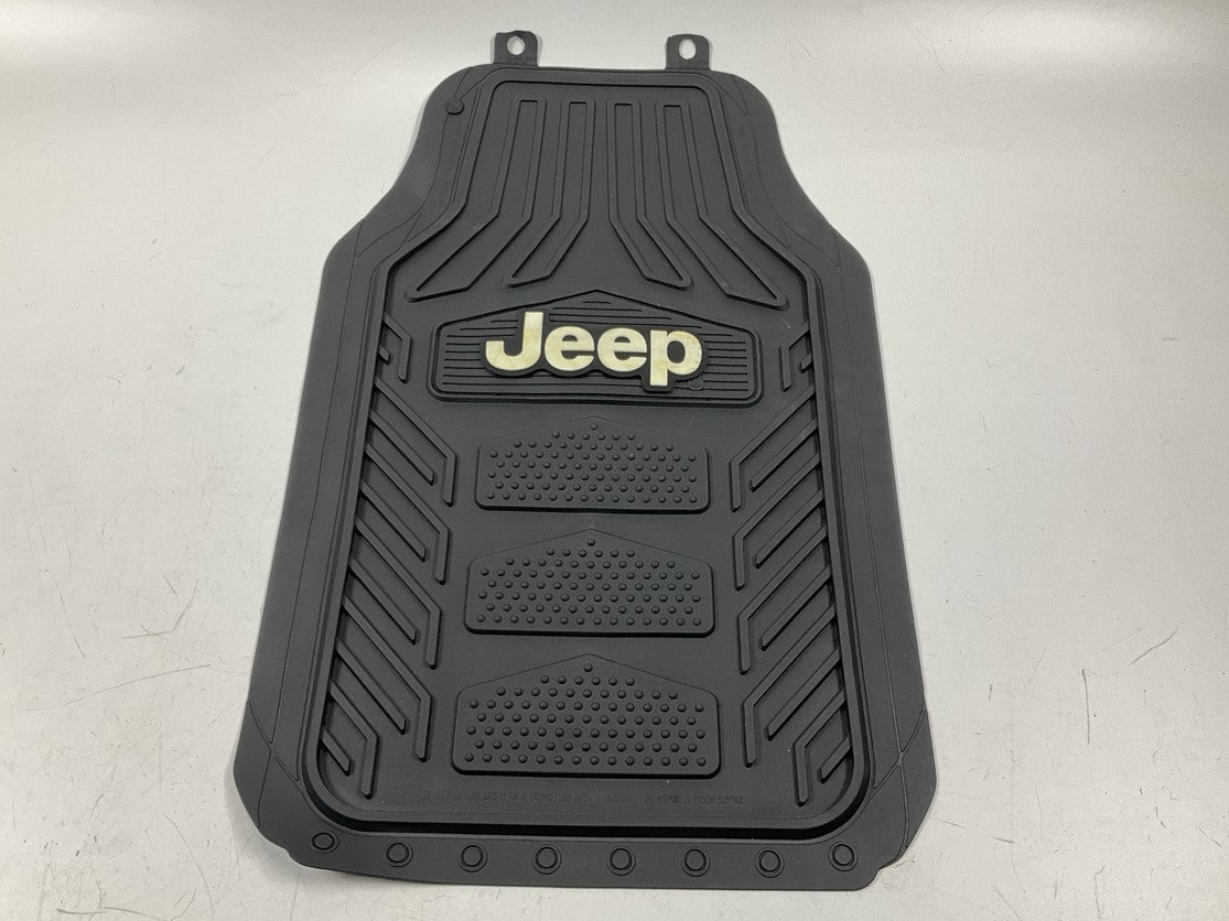 STAINED - Plasticolor 001668 All Weather Rubber Floor Mats 4-Piece Set For JEEP