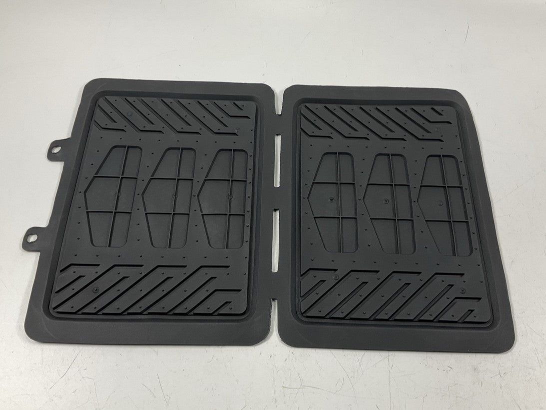 STAINED - Plasticolor 001668 All Weather Rubber Floor Mats 4-Piece Set For JEEP