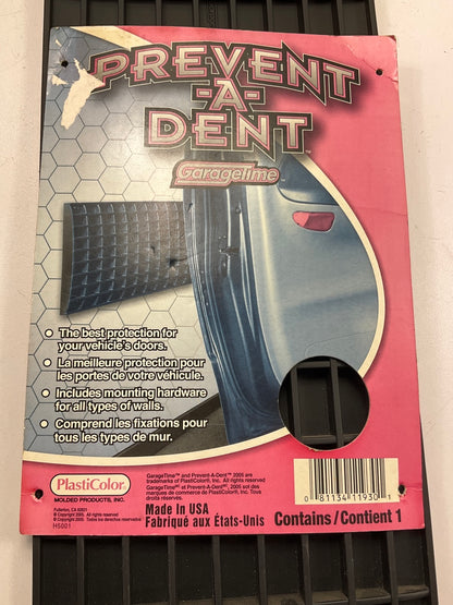 Plasticolor 001930 Prevent A Dent Garage Wall Hanger To Prevent Door Dings Dents