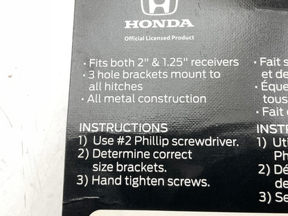 Plasticolor 002293 Trailer Hitch Pin - Universal 2'' W/ Honda *H* Logo