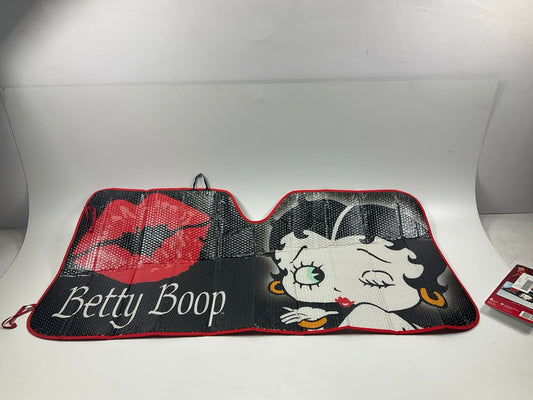Betty Boop Black Accordion Car Truck SUV Front Windshield Sunshade Cover 58x27.5