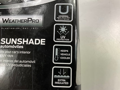 Plasticolor 003906 27.5''x58'' Sun Shade Windshield Solar Block-out Screen
