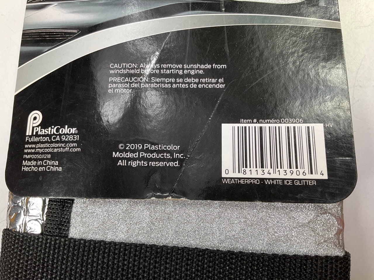 Plasticolor 003906 27.5''x58'' Sun Shade Windshield Solar Block-out Screen