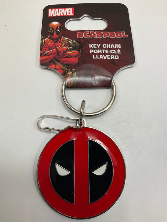 Plasticolor 004500R01 Marvel Deadpool Logo Keychain