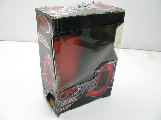Plasticolor 006552R04 Racing Stage III Red Vinyl Seat Cover, Does 1 Seat