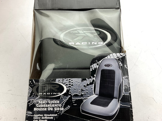 Plasticolor 006552R25 R-Racing Stage III Gray Vinyl Seat Cover