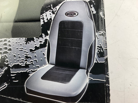 Plasticolor 006552R25 R-Racing Stage III Gray Vinyl Seat Cover