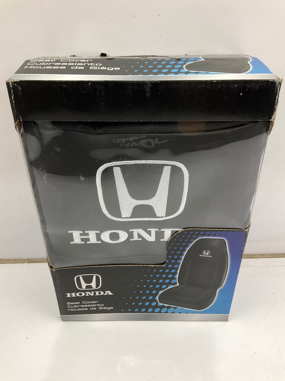 Plasticolor 006578 Universal High Back Seat Cover - Honda Logo Sport