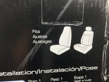 Plasticolor 006578 Universal High Back Seat Cover - Honda Logo Sport