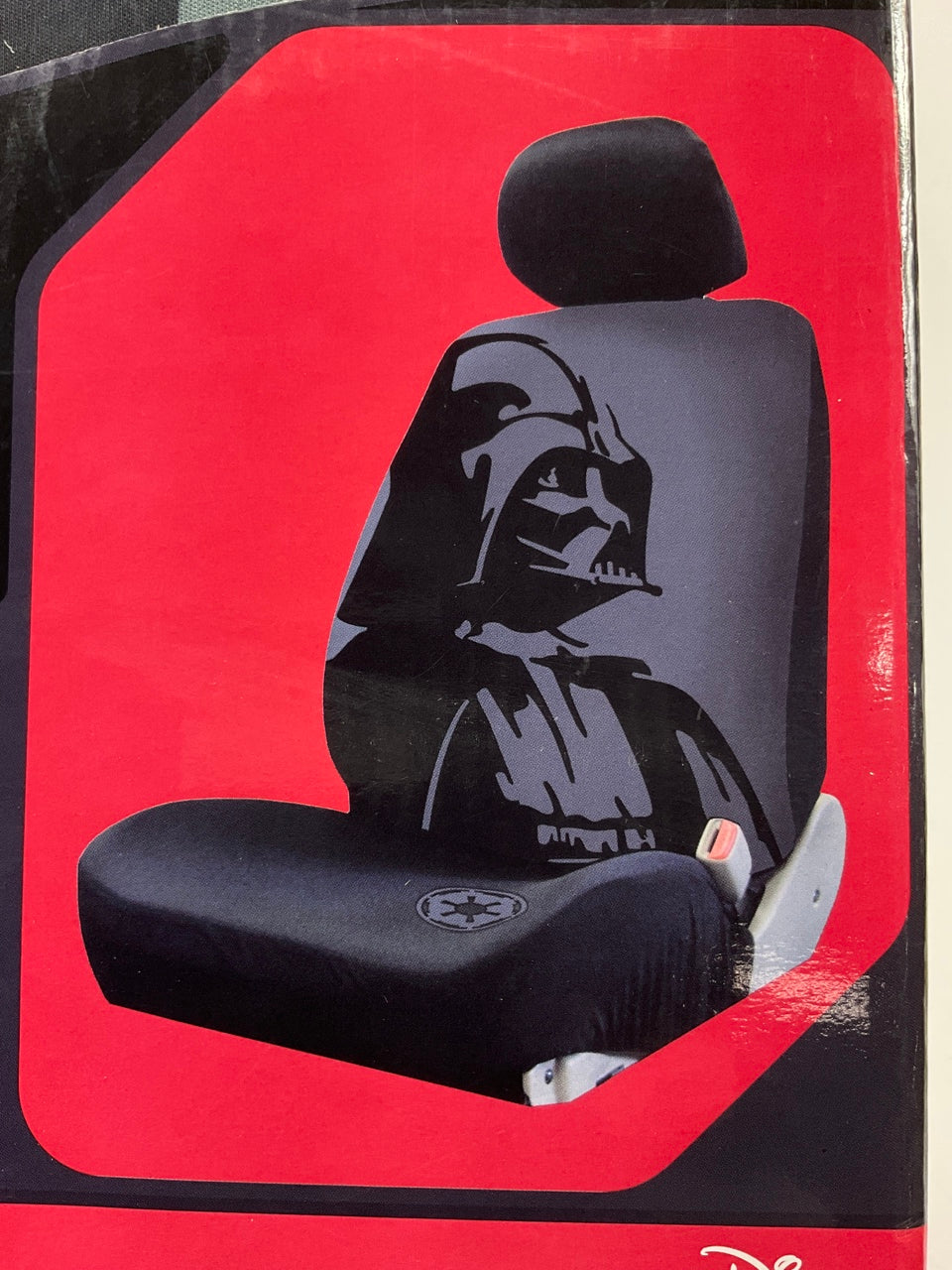 (2) Plasticolor 006922 Darth Vader Low Back Seat Cover