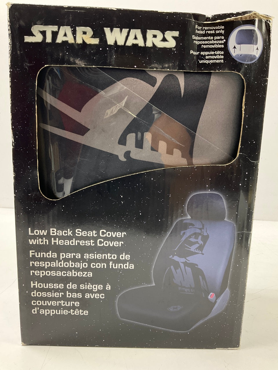Plasticolor 006922 Darth Vader Low Back Seat Cover